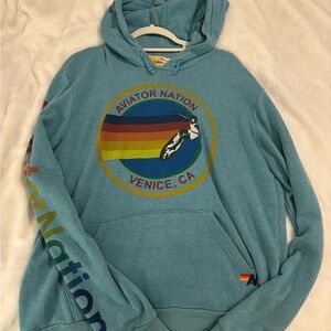Aviator Nation Blue Hoodie